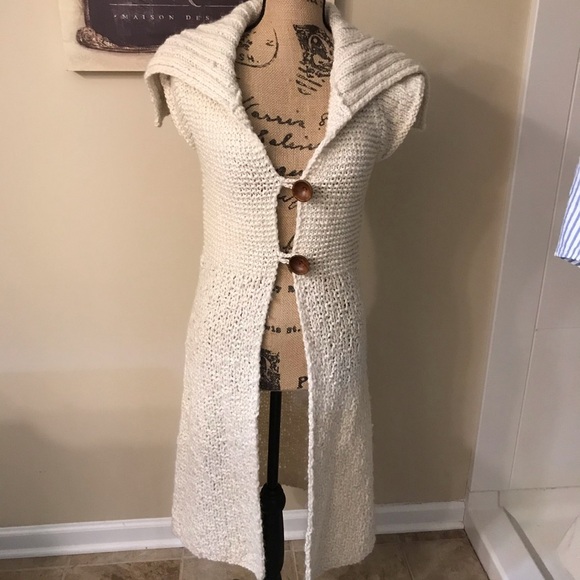 ☮️Free People Long Sweater - Picture 1 of 7